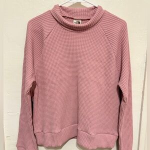 The North Face Women's Chabot Mock Neck Long Sleeve Sweater,  Mauve